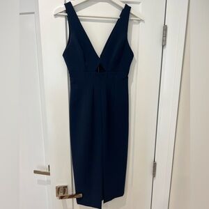 Alice + Olivia Navy Dress
